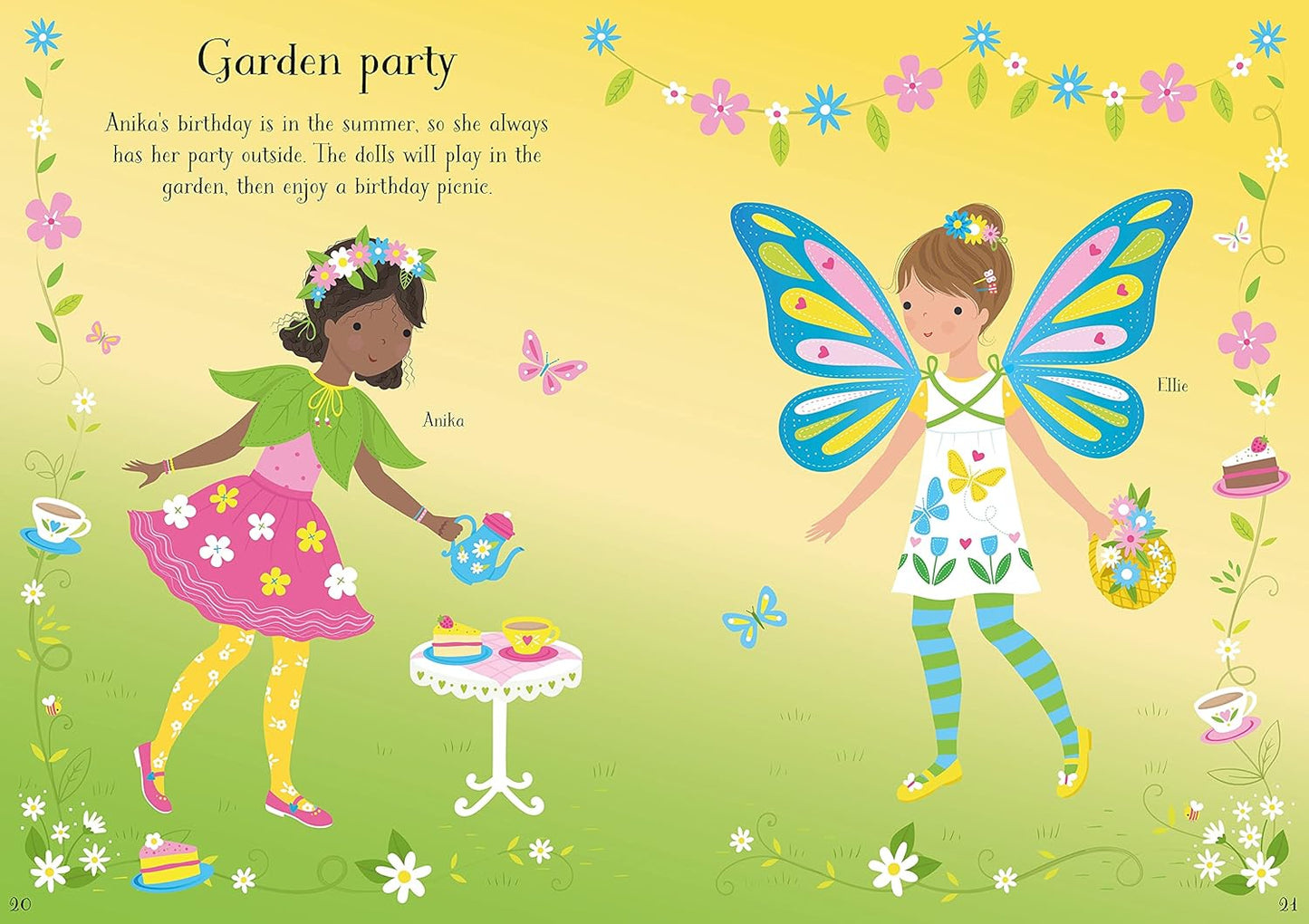 Little Sticker Dolly Dressing Parties: A Sticker Activity Book with 10 Scenes for Kids (Ages 4-6)