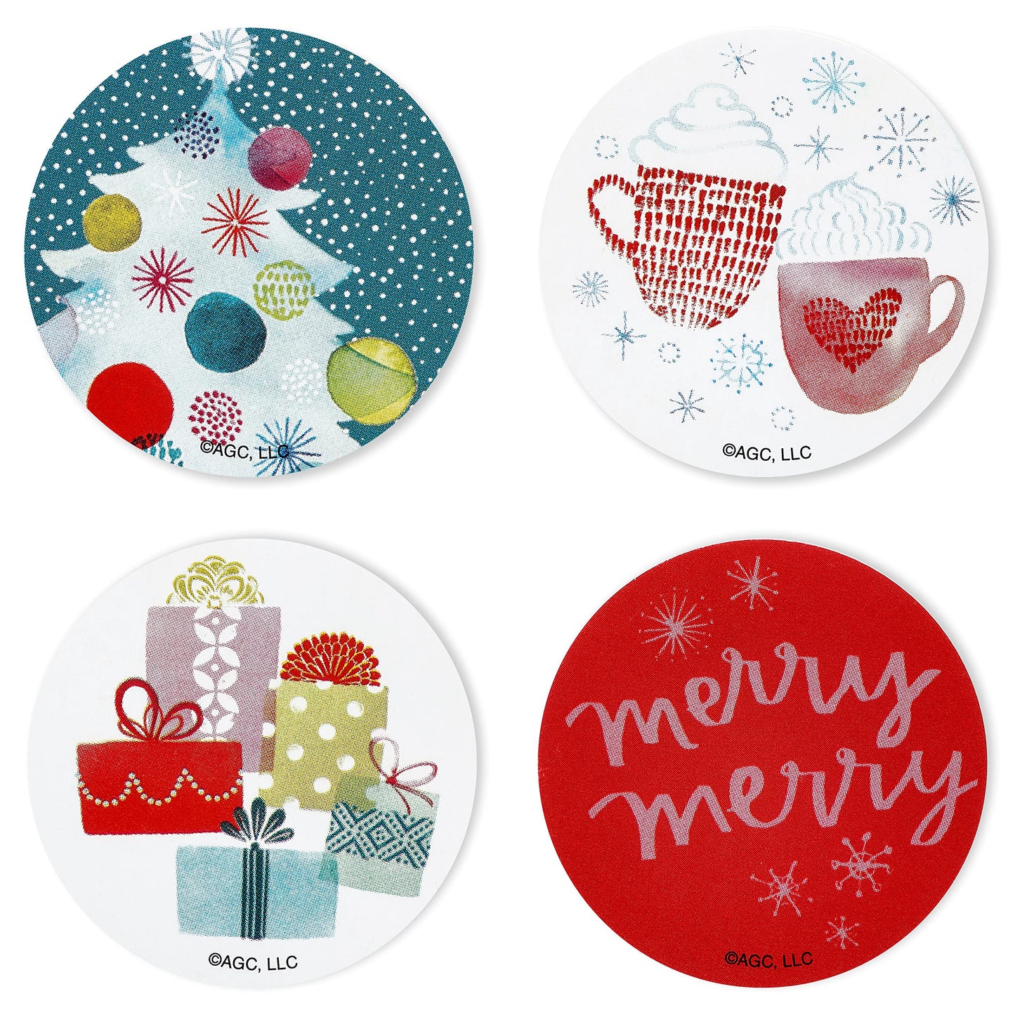 American Greetings 570-Count Assorted Holiday Stickers for Birthday, Valentines Day, St. Patrick's Day, Easter, Halloween, Thanksgiving, Christmas and more