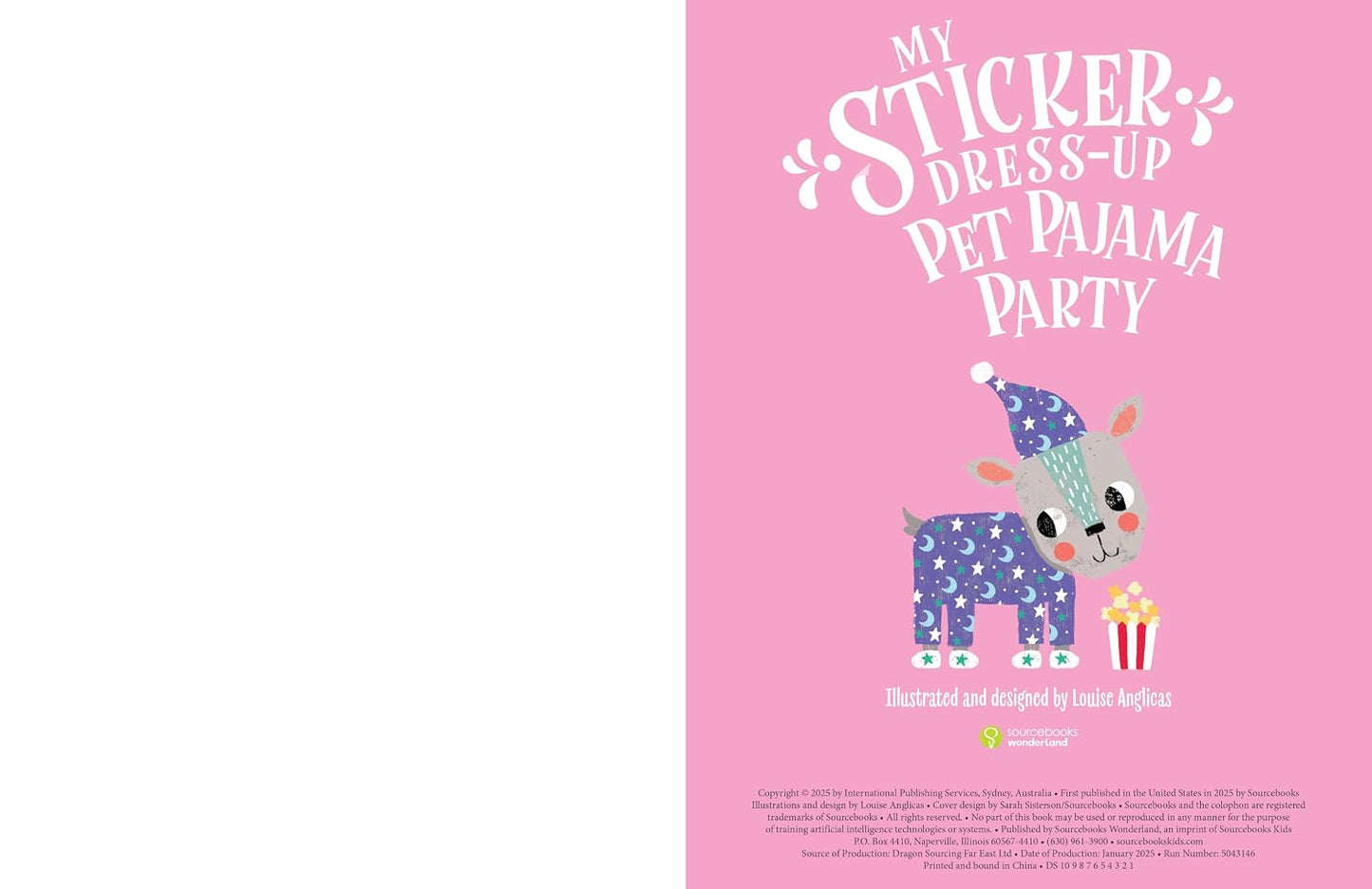 My Sticker Dress-Up®: Pet Pajama Party!: Awesome Activity Book with 400+ Stickers for Unlimited Possibilities!