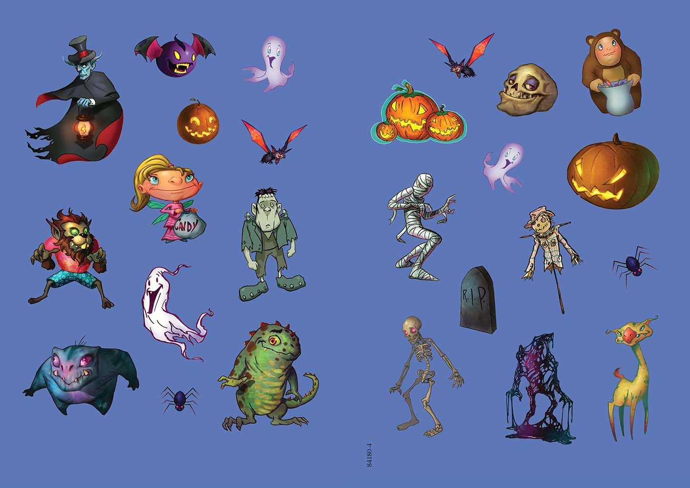 Haunted Halloween Sticker Activity Book (Dover Little Activity Books: Halloween)