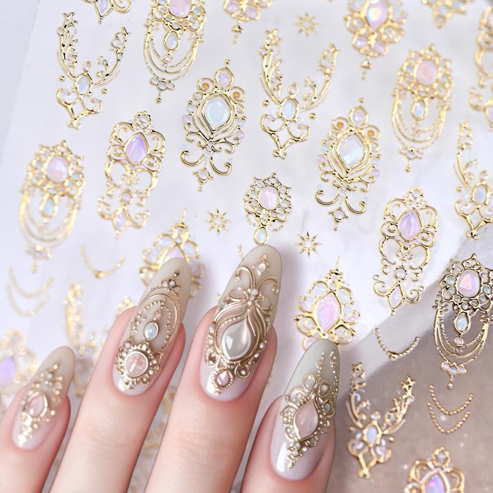 Maple Nail Stickers Leaf Mushroom Nail Decals 3D Self-Adhesive Boots Envelope Nails Designs 5D Embossed Animals Plants Insects Nails Supplies for Women Holiday DIY Manicure 1 Sheet