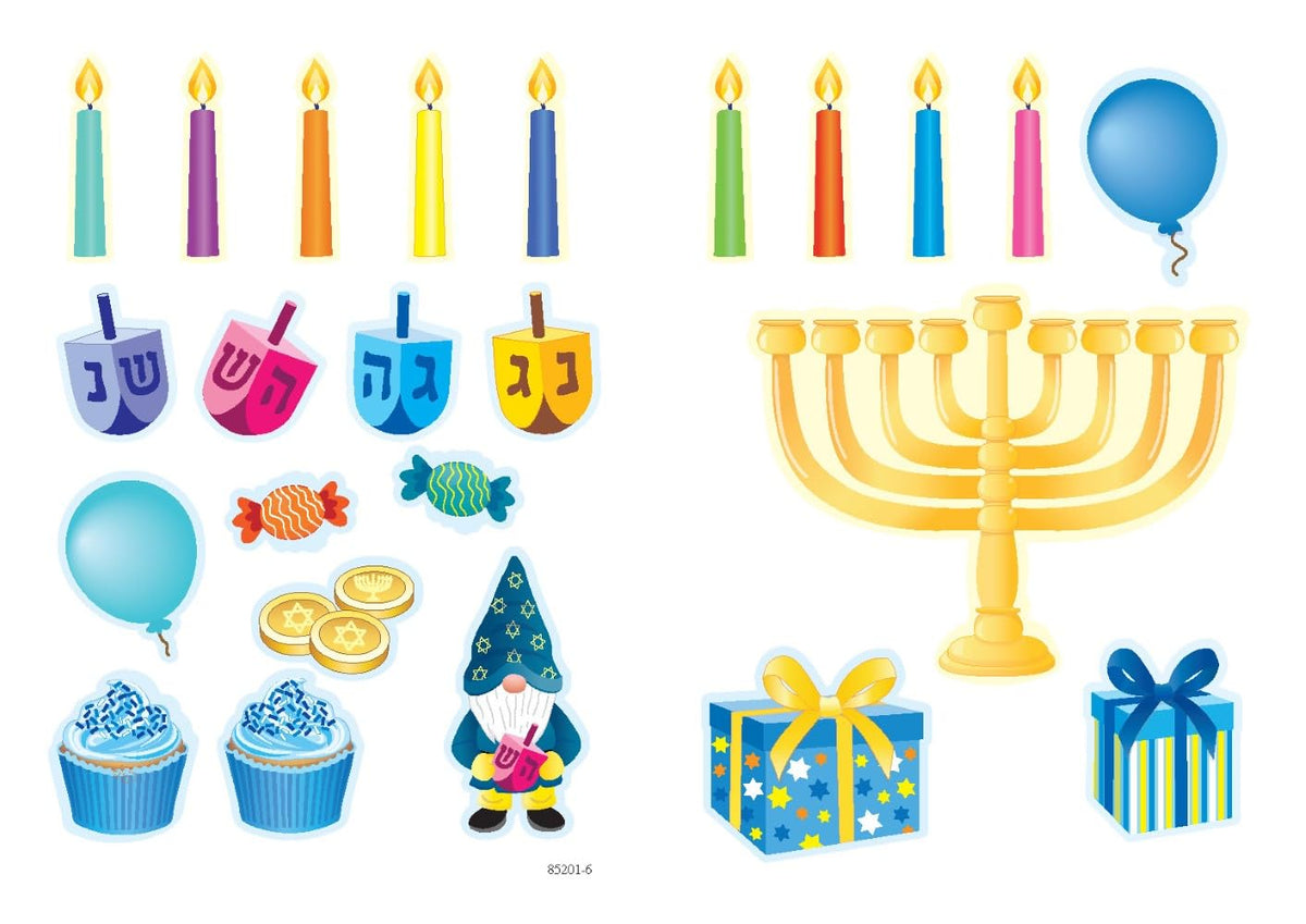 Hanukkah Party Sticker Activity Book (Dover Little Activity Books: Holidays &)