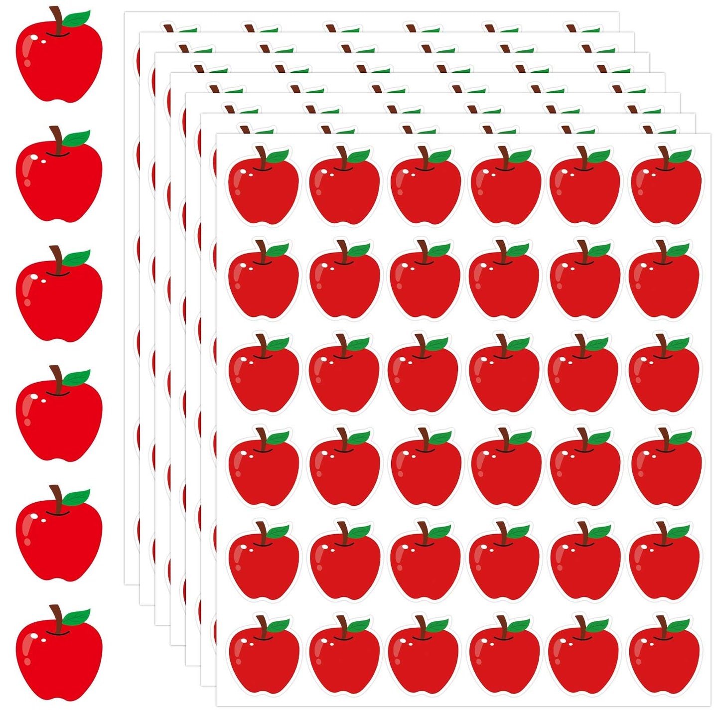 JULMELON 16 Sheets Mini Thanksgiving Pumpkin Stickers for Kids Fall Crafts