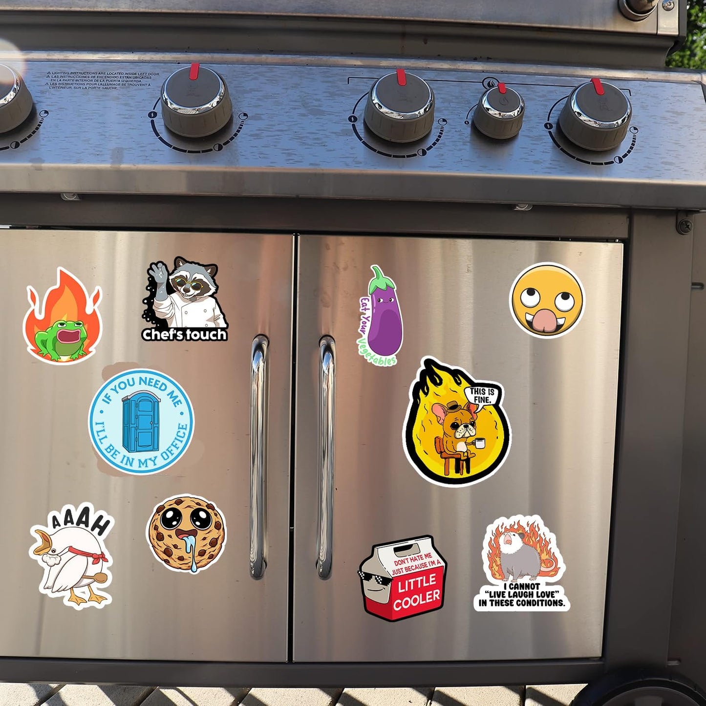 306pcs Funny Meme Vinyl Stickers Pack, Large Bulk Sticker for Laptop, Phone, Water Bottles, Computer Cars... Vine Sticker Decal DIY Décor for Bumper Accesory