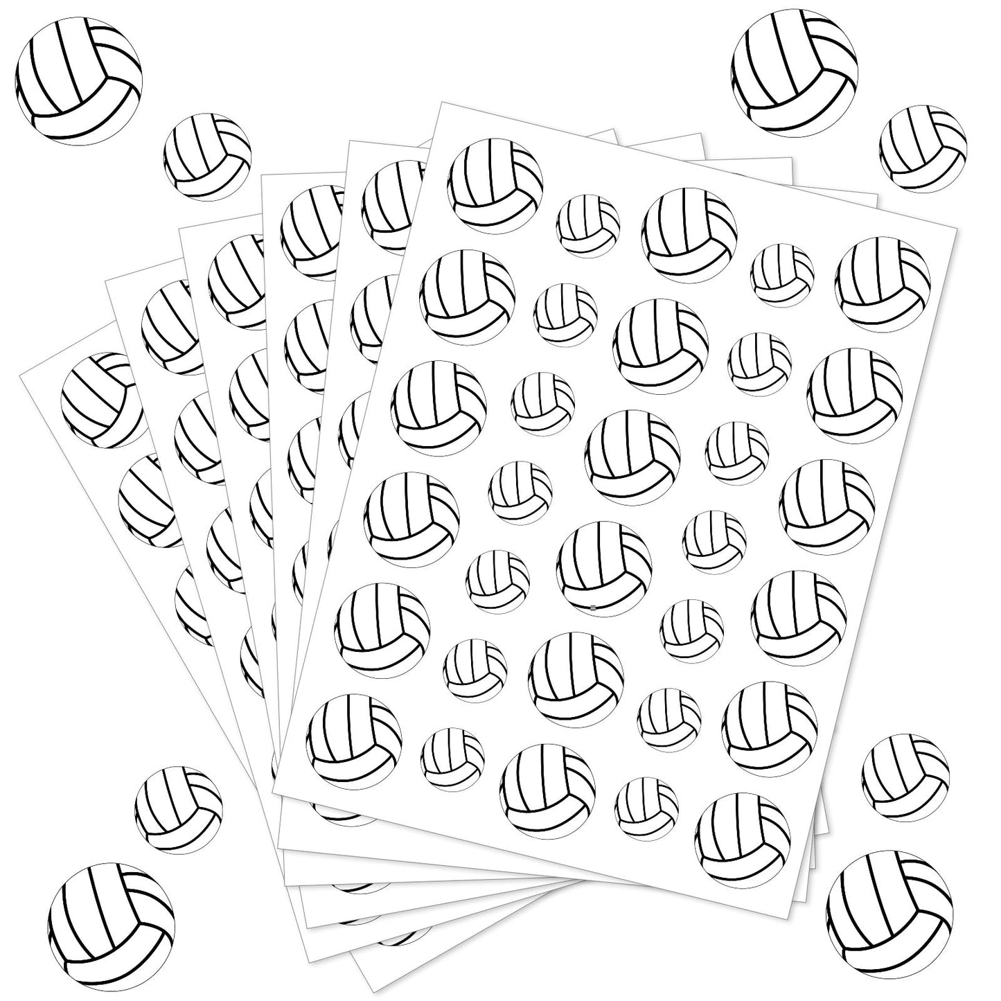 JULMELON 16 Sheets Mini Thanksgiving Pumpkin Stickers for Kids Fall Crafts