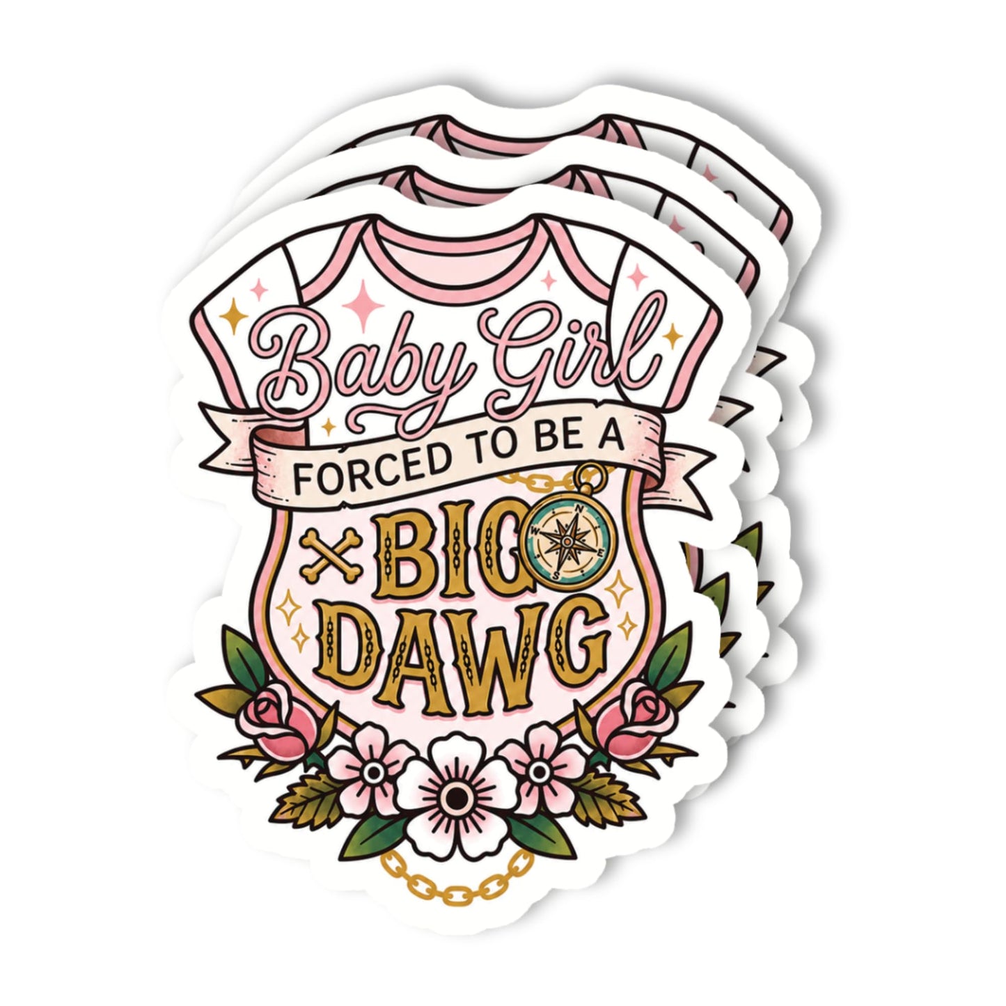 3pcs Funny Stickers for Adults, Funny Mental Health Stickers