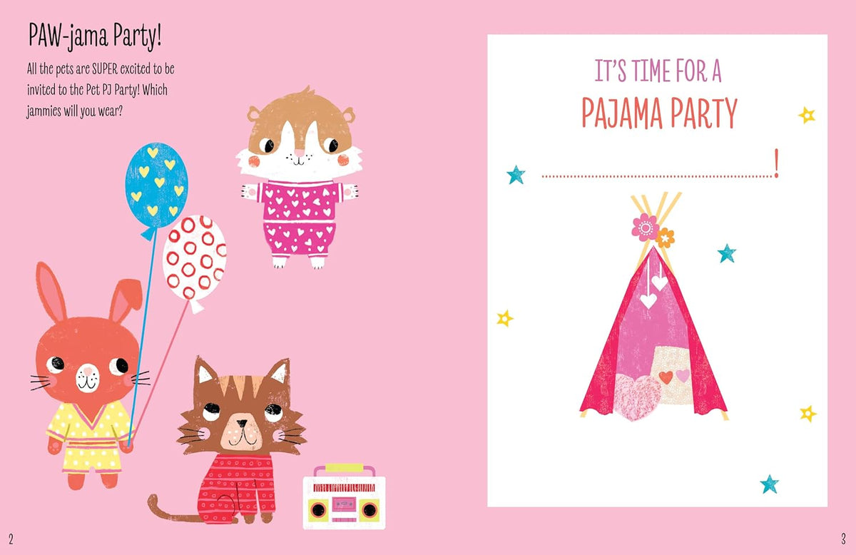My Sticker Dress-Up®: Pet Pajama Party!: Awesome Activity Book with 400+ Stickers for Unlimited Possibilities!