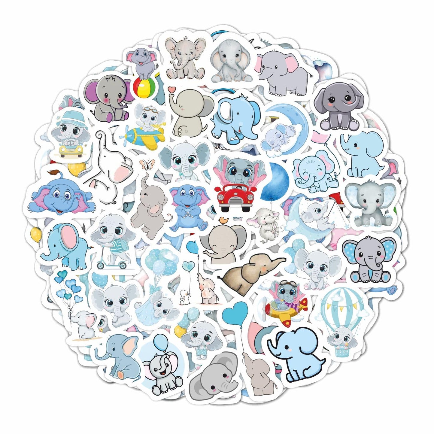 Nature Stickers - Flowers, Mushrooms, Leaves, Plants, Insects & Bugs Stickers, Nature Party Decoration & Favors, Gifts for Women & Men