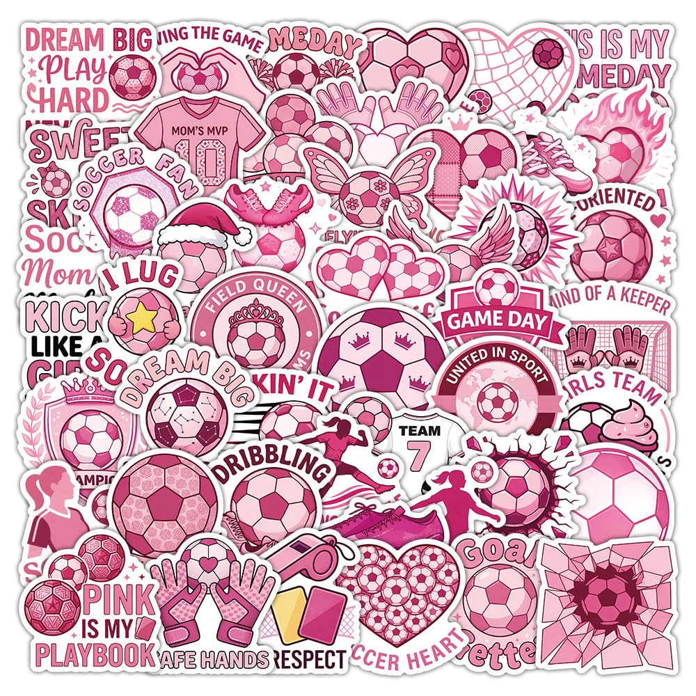 50PCS Aesthetic Positive Quote Stickers, Waterproof Vinyl Motivational Text Decals for Scrapbooking, Journaling, Water Bottles, Laptops, Envelopes, Inspirational Self-Love Stickers for Women