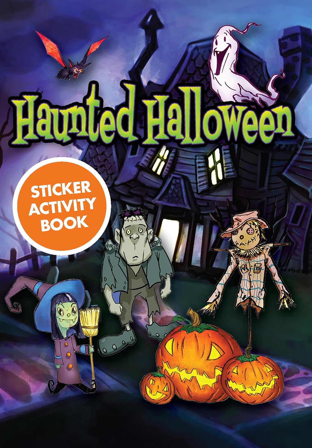 Haunted Halloween Sticker Activity Book (Dover Little Activity Books: Halloween)