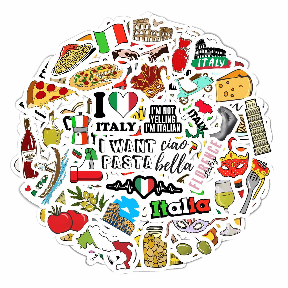 Nature Stickers - Flowers, Mushrooms, Leaves, Plants, Insects & Bugs Stickers, Nature Party Decoration & Favors, Gifts for Women & Men