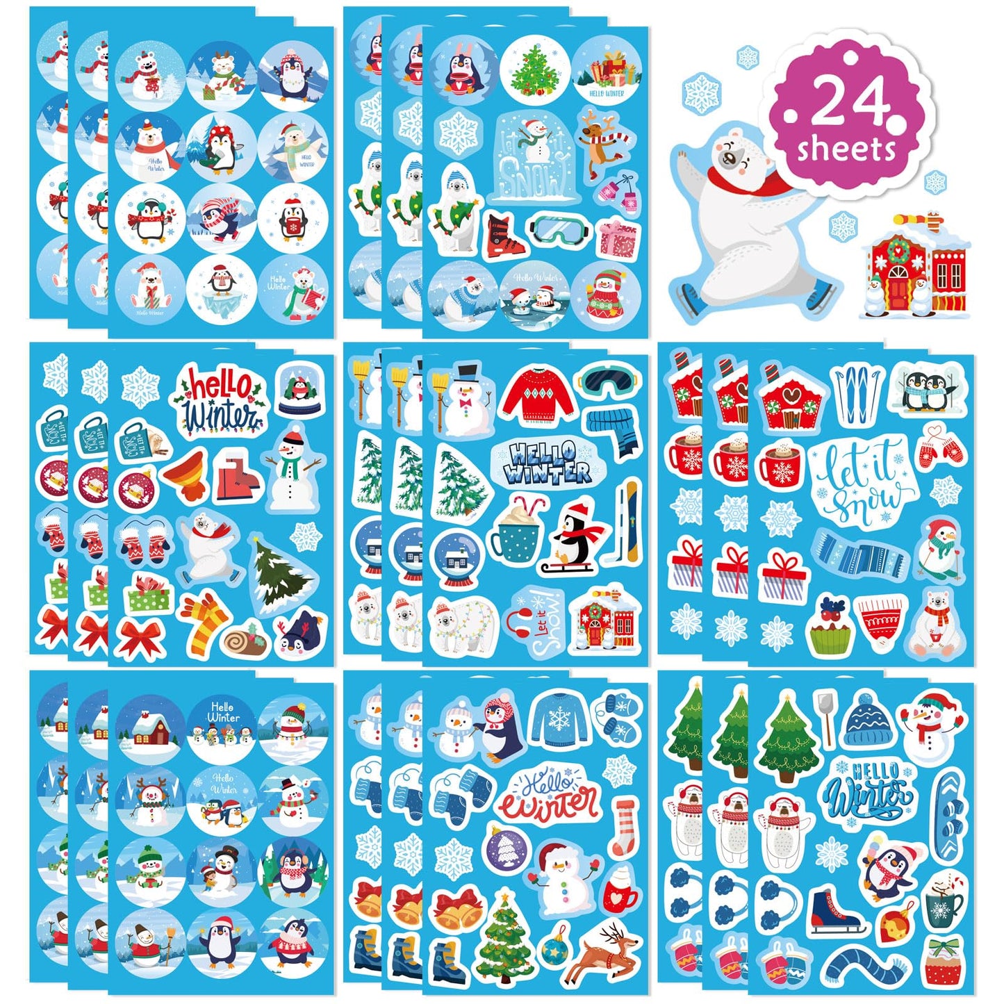 Fall Stickers Autumn Stickers 640PCS Thanksgiving Stickers for Kids Autumn