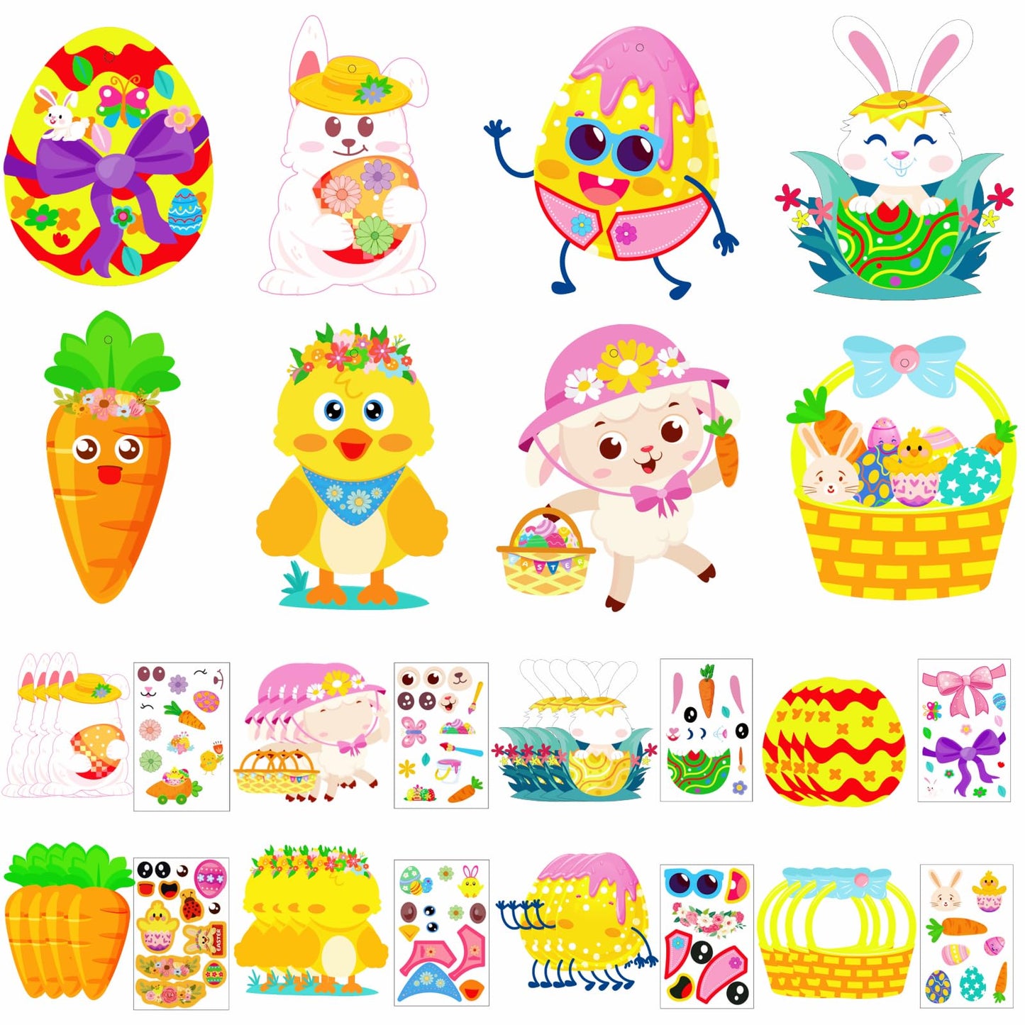 100 Sheets Christmas Stickers for Kids, 1200+pcs Christmas Holiday Stickers