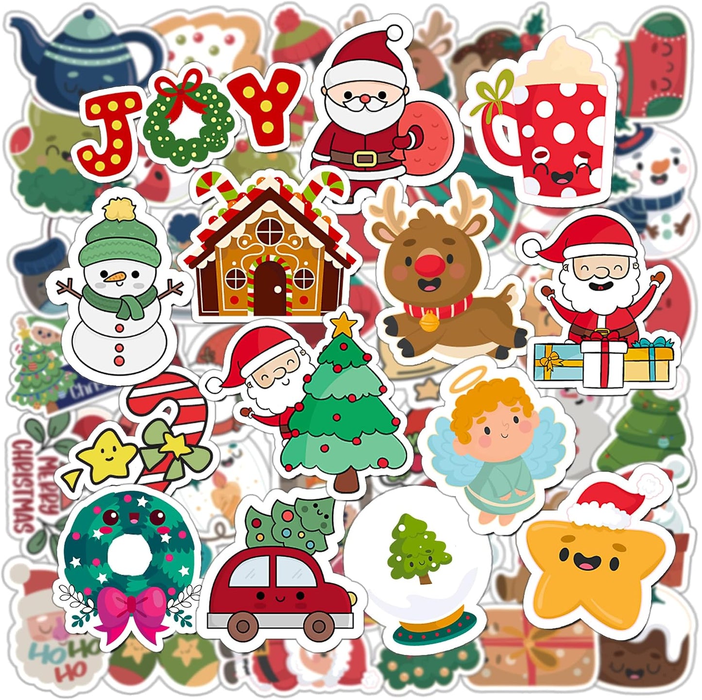 Stocking Stuffers for Kids, 100PCS Christmas Stickers, Xmas Games Crafts