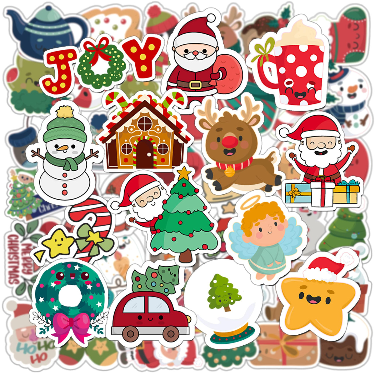 Stocking Stuffers for Kids, 100PCS Christmas Stickers, Xmas Games Crafts