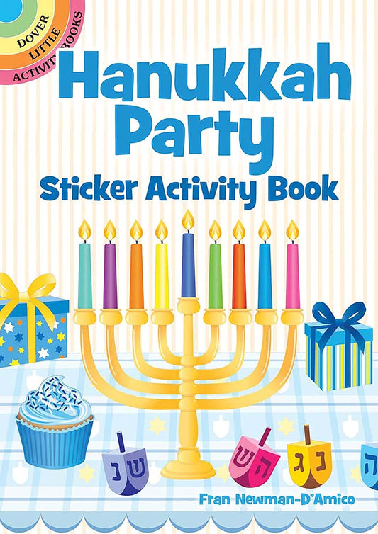 Hanukkah Party Sticker Activity Book (Dover Little Activity Books: Holidays &)