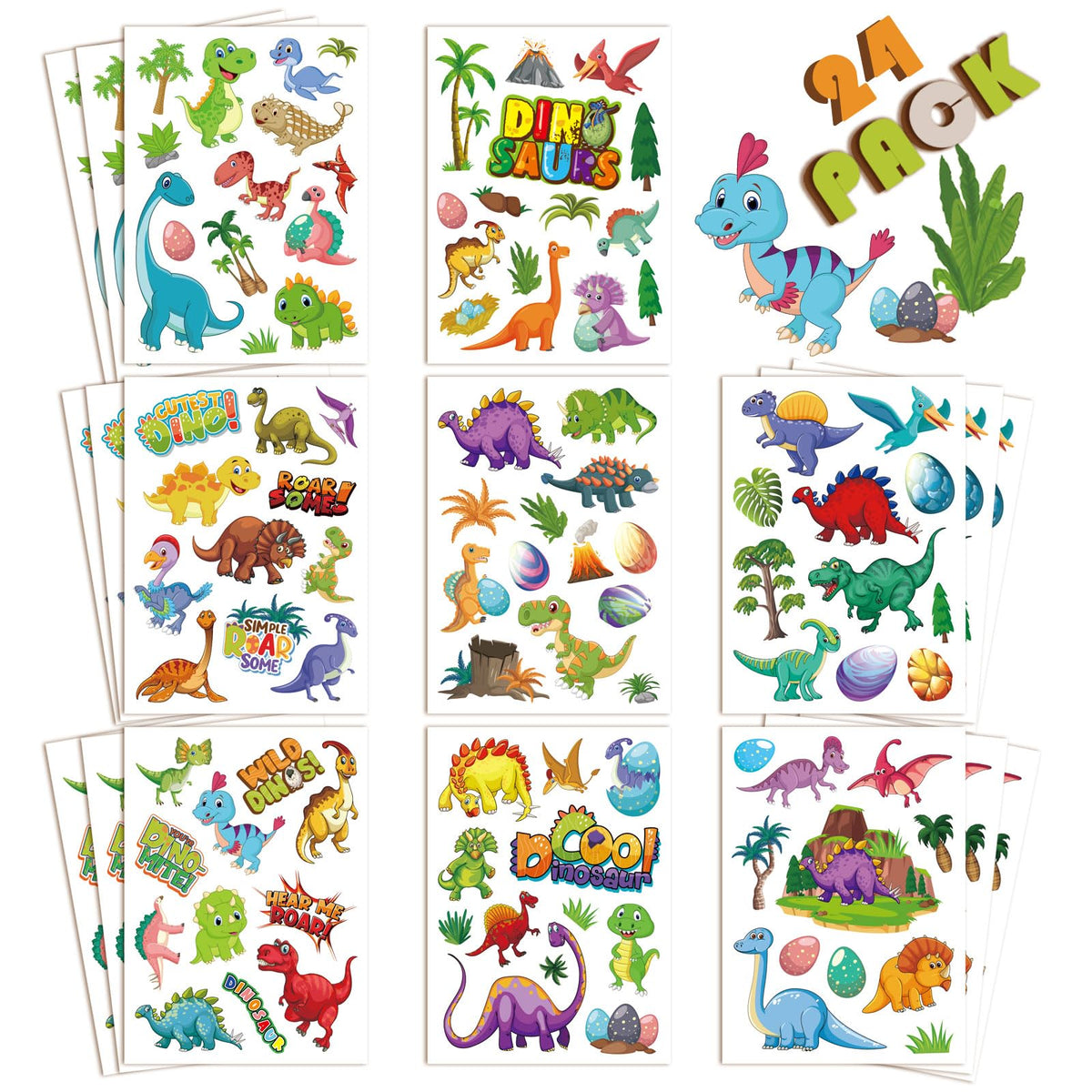 24 Sheets Summer Pool Beach Stickers Luau Hawaii Sun Stickers Beach Watermelon Beer Ice Cream Pineapple Sticker for Hawaii Tropical Party Decoration Sticker Summer Holiday Party Favors