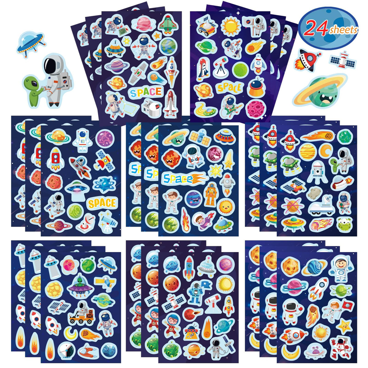 24 Sheets Summer Pool Beach Stickers Luau Hawaii Sun Stickers Beach Watermelon Beer Ice Cream Pineapple Sticker for Hawaii Tropical Party Decoration Sticker Summer Holiday Party Favors