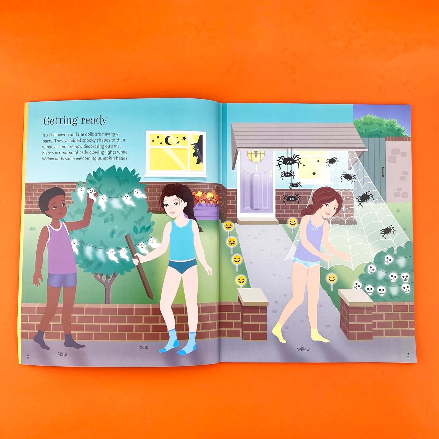 Sticker Dolly Dressing Halloween Party: An Interactive Book About Spooky Dress-Up and Creative Play for Kids (Ages 5-8)