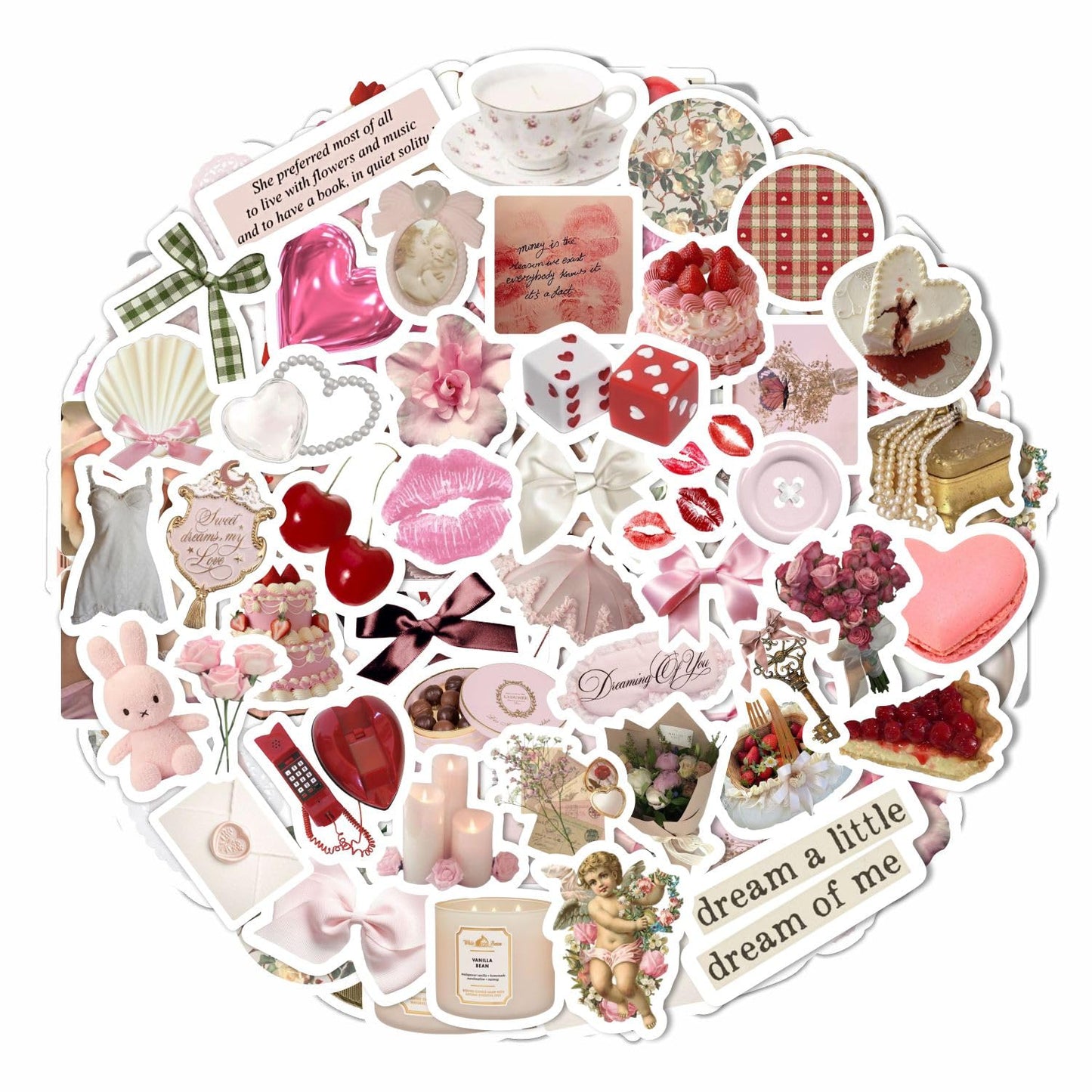Nature Stickers - Flowers, Mushrooms, Leaves, Plants, Insects & Bugs Stickers, Nature Party Decoration & Favors, Gifts for Women & Men
