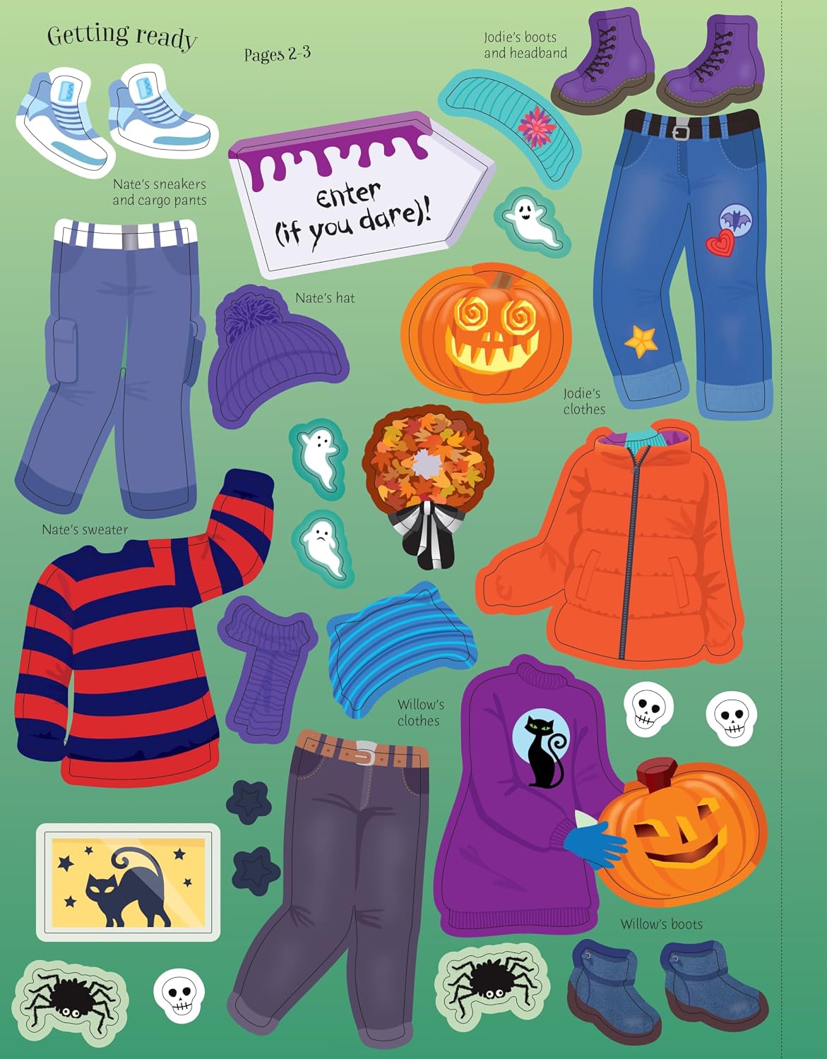 Sticker Dolly Dressing Halloween Party: An Interactive Book About Spooky Dress-Up and Creative Play for Kids (Ages 5-8)