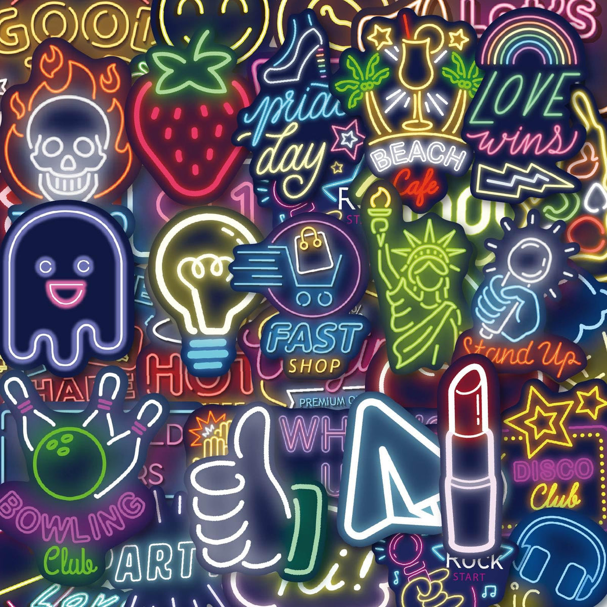 100 Pcs Christian Faith Stickers