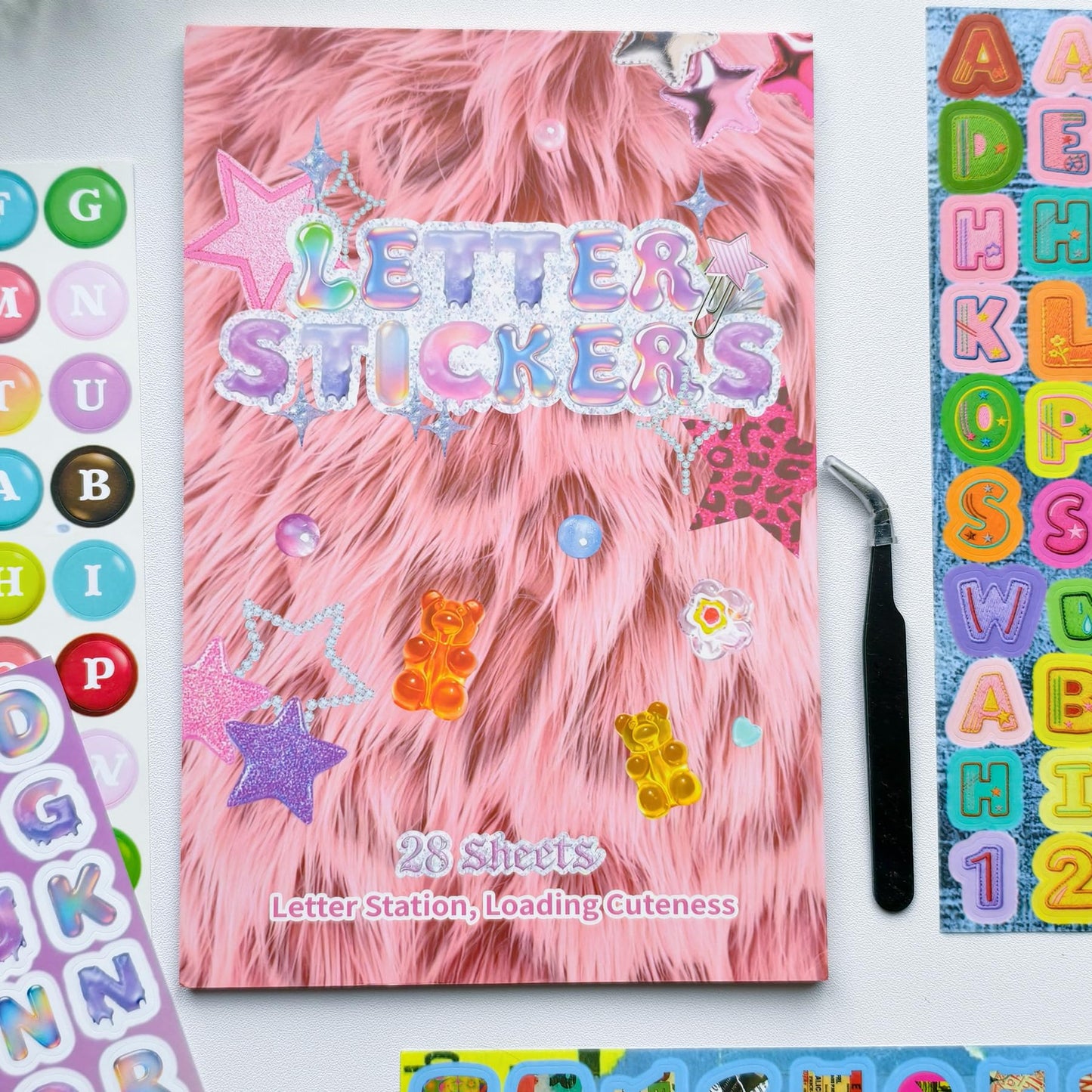 3000+ Pcs Inspirational Quote Pre-Cut Stickers Junk Journal Supplies