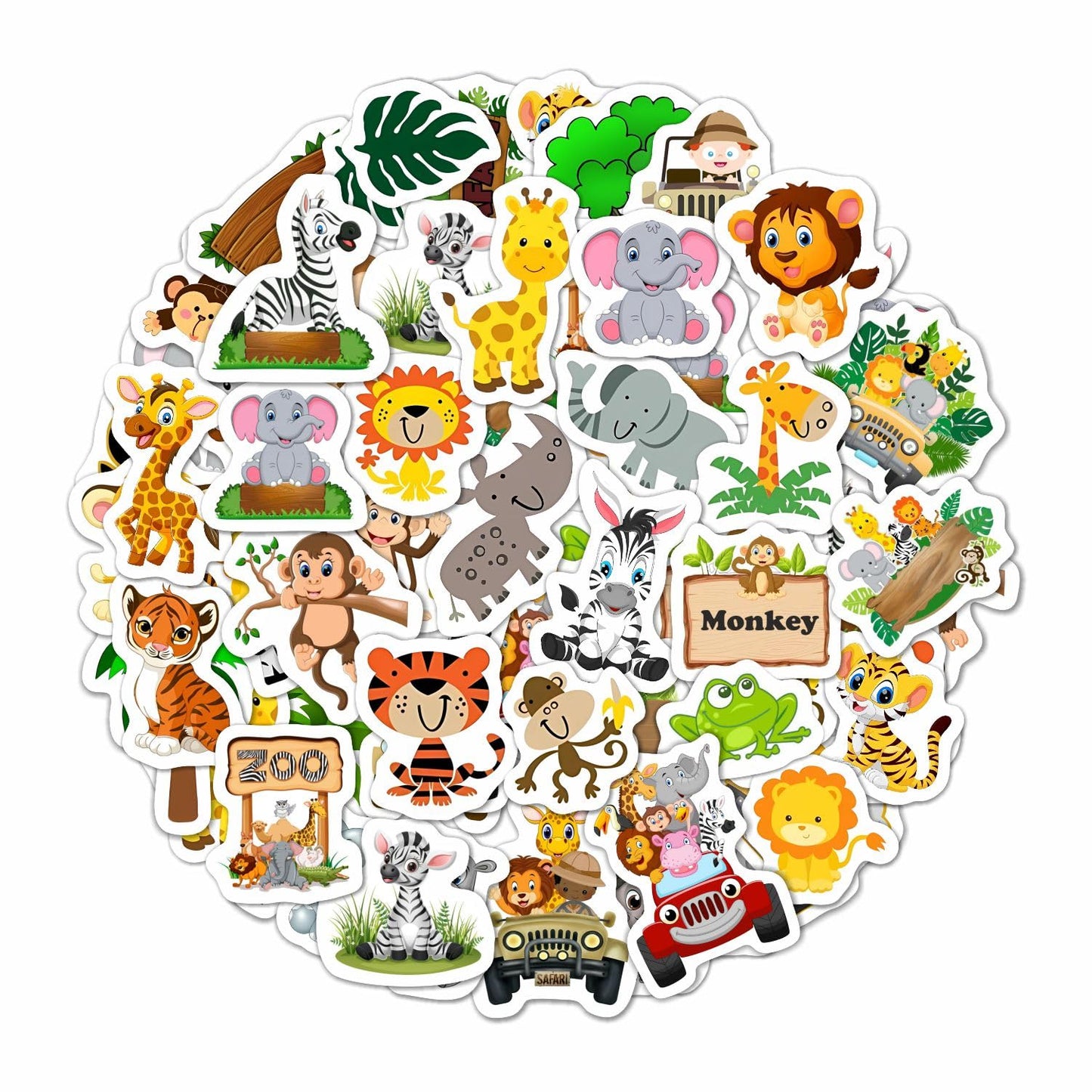 Nature Stickers - Flowers, Mushrooms, Leaves, Plants, Insects & Bugs Stickers, Nature Party Decoration & Favors, Gifts for Women & Men