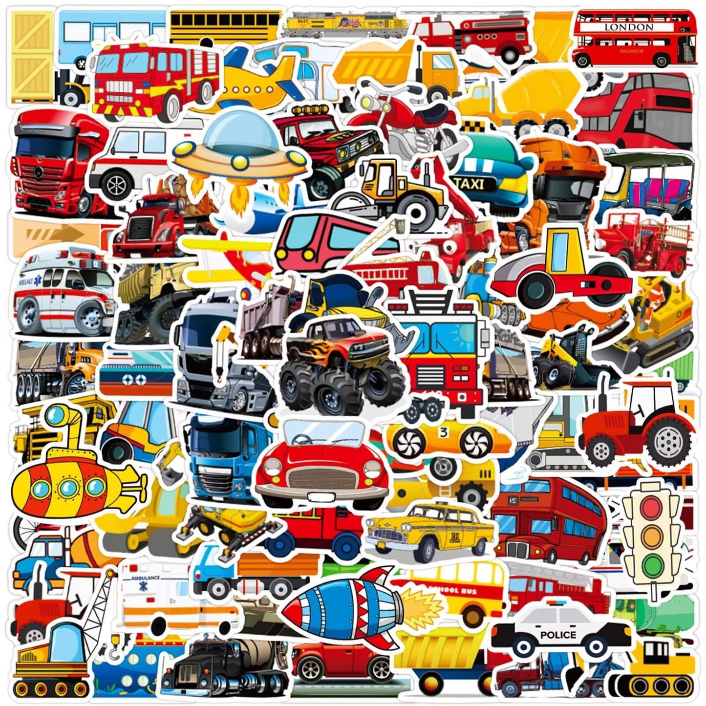 Halloween Stickers, 100Pcs Halloween Pumpkin Theme Stickers Bulk, Vinyl Waterproof Halloween Holiday Party Sticker, Halloween Holiday Gifts for Kids Teens Adults
