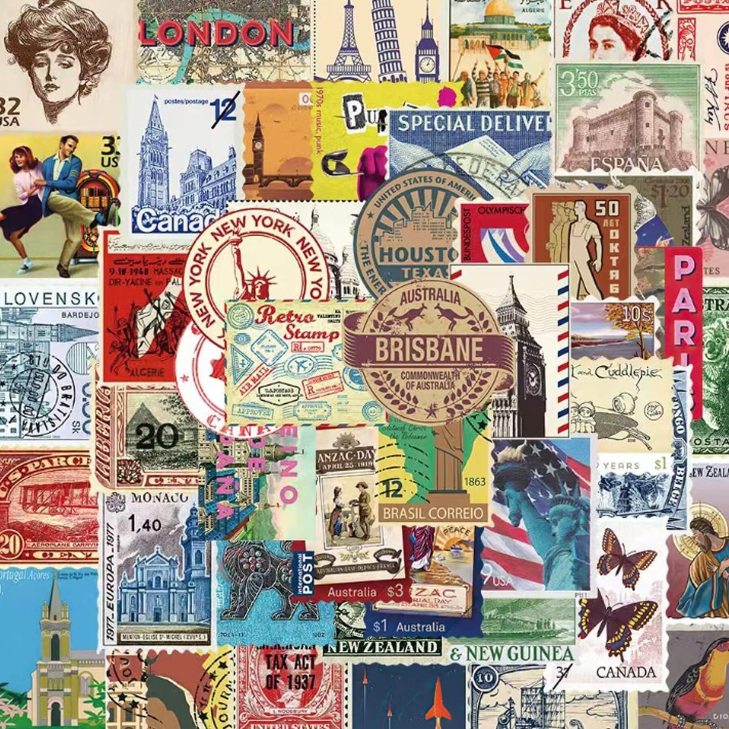 100 Pcs Christian Faith Stickers