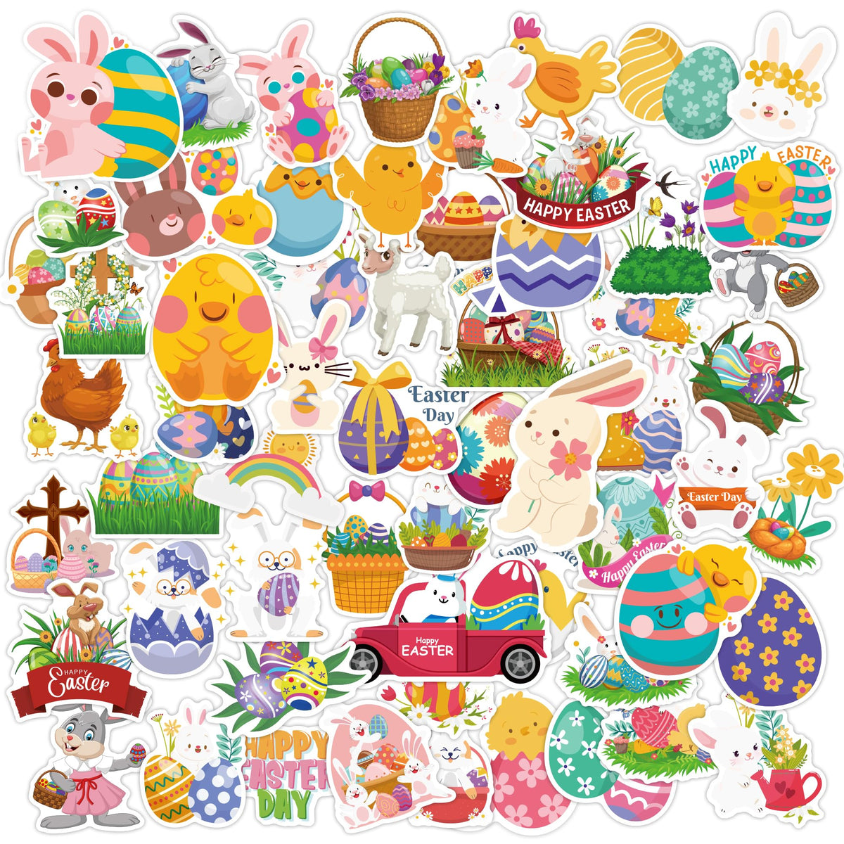 OHOME Winter Stickers | 100 PCS Snowflake Stickers for Kids - Vinyl Winter Games Toys Gifts Activities Party Favors Supplies - Snowman Crafts Bulk for Classroom Home
