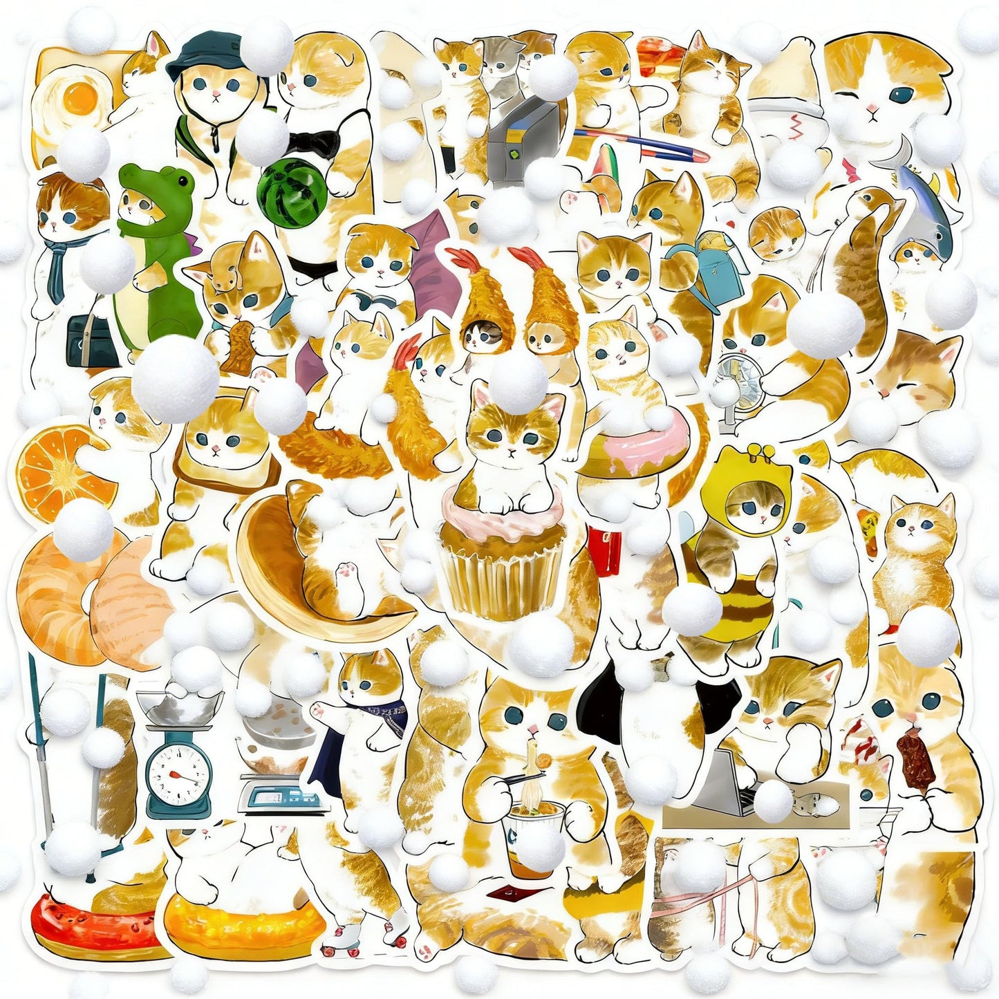 Halloween Stickers, 100Pcs Halloween Pumpkin Theme Stickers Bulk, Vinyl Waterproof Halloween Holiday Party Sticker, Halloween Holiday Gifts for Kids Teens Adults