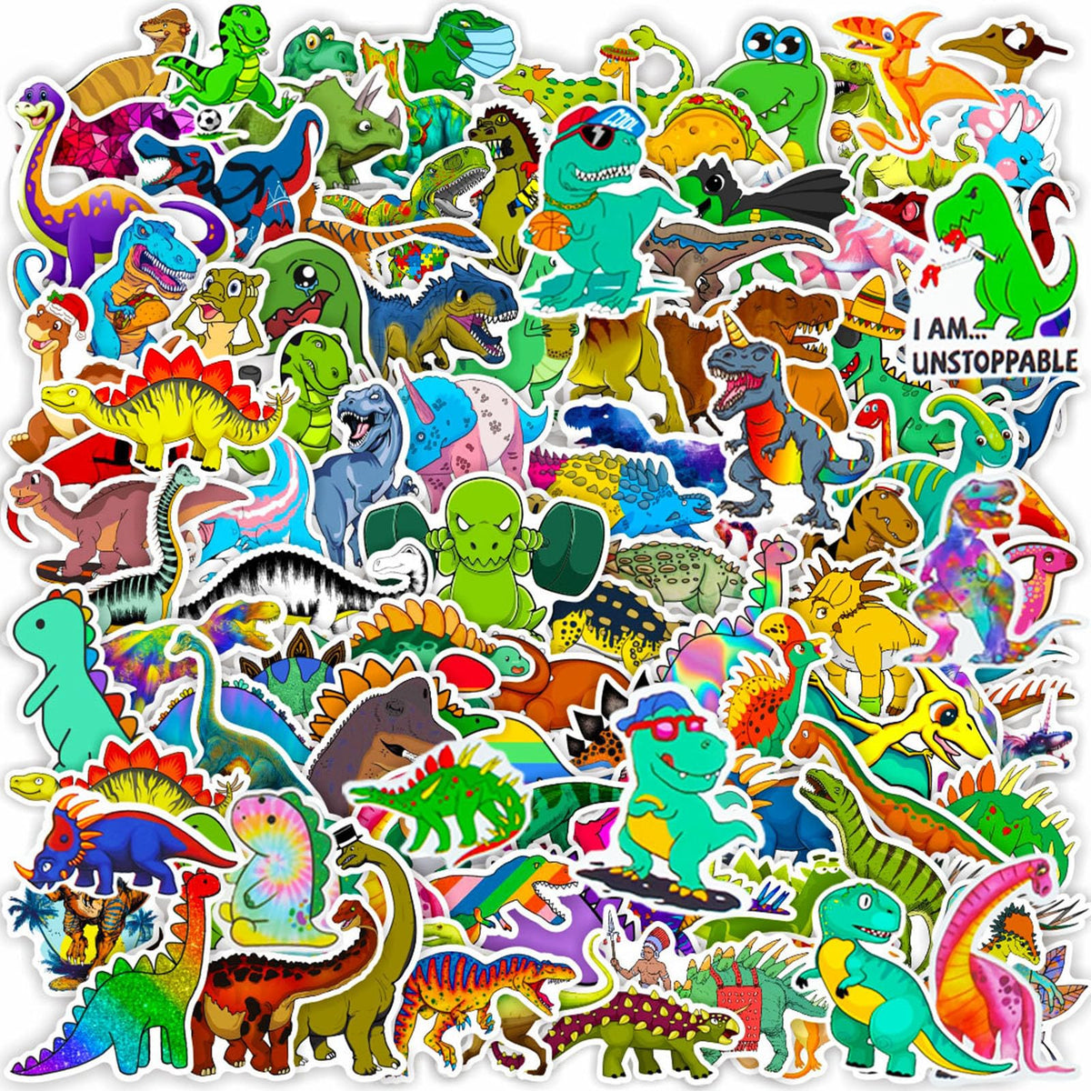 Halloween Stickers, 100Pcs Halloween Pumpkin Theme Stickers Bulk, Vinyl Waterproof Halloween Holiday Party Sticker, Halloween Holiday Gifts for Kids Teens Adults