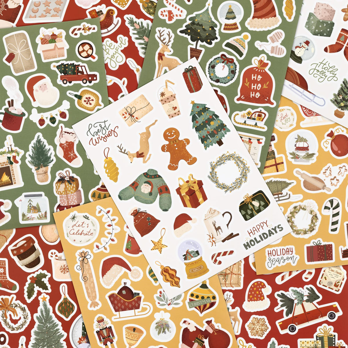 Fun Halloween Stickers for Kids - Large Set of 200 Spooky Stickers