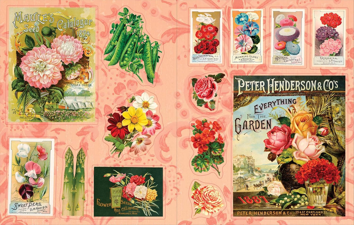 Cynthia Hart's Victoriana Garden Delights: The Sticker Book: With More Than 825 Stickers
