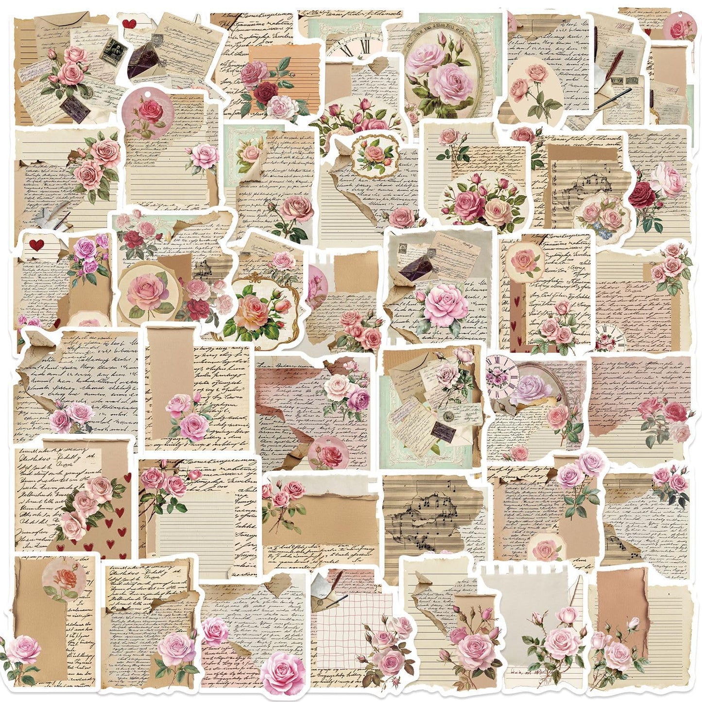 50Pcs Plant Stickers Pack, Waterproof Vinyl Funny Plant Quote Stickers for Garden Lovers Teens Adults, No‑Residue Decals for Journaling Scrapbooking Water Bottle Laptop Phone Case Luggage Decor