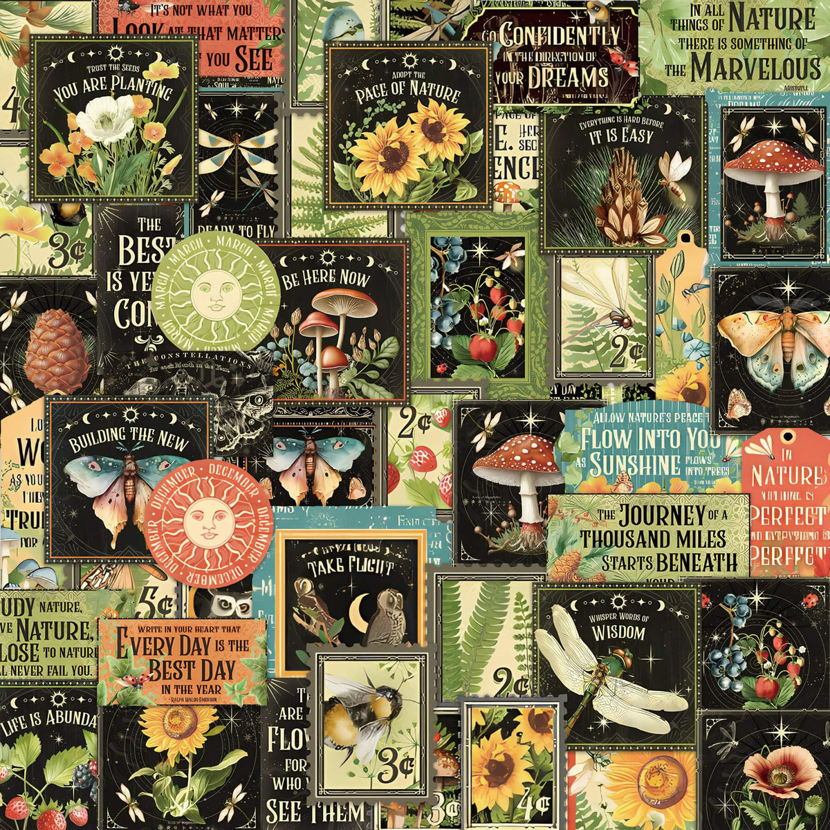 100 Pcs Christian Faith Stickers