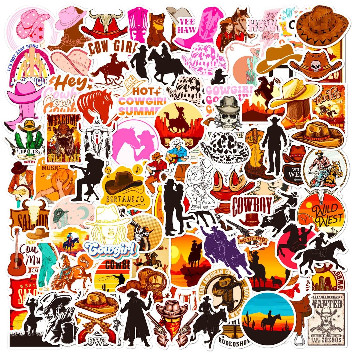 Halloween Stickers, 100Pcs Halloween Pumpkin Theme Stickers Bulk, Vinyl Waterproof Halloween Holiday Party Sticker, Halloween Holiday Gifts for Kids Teens Adults