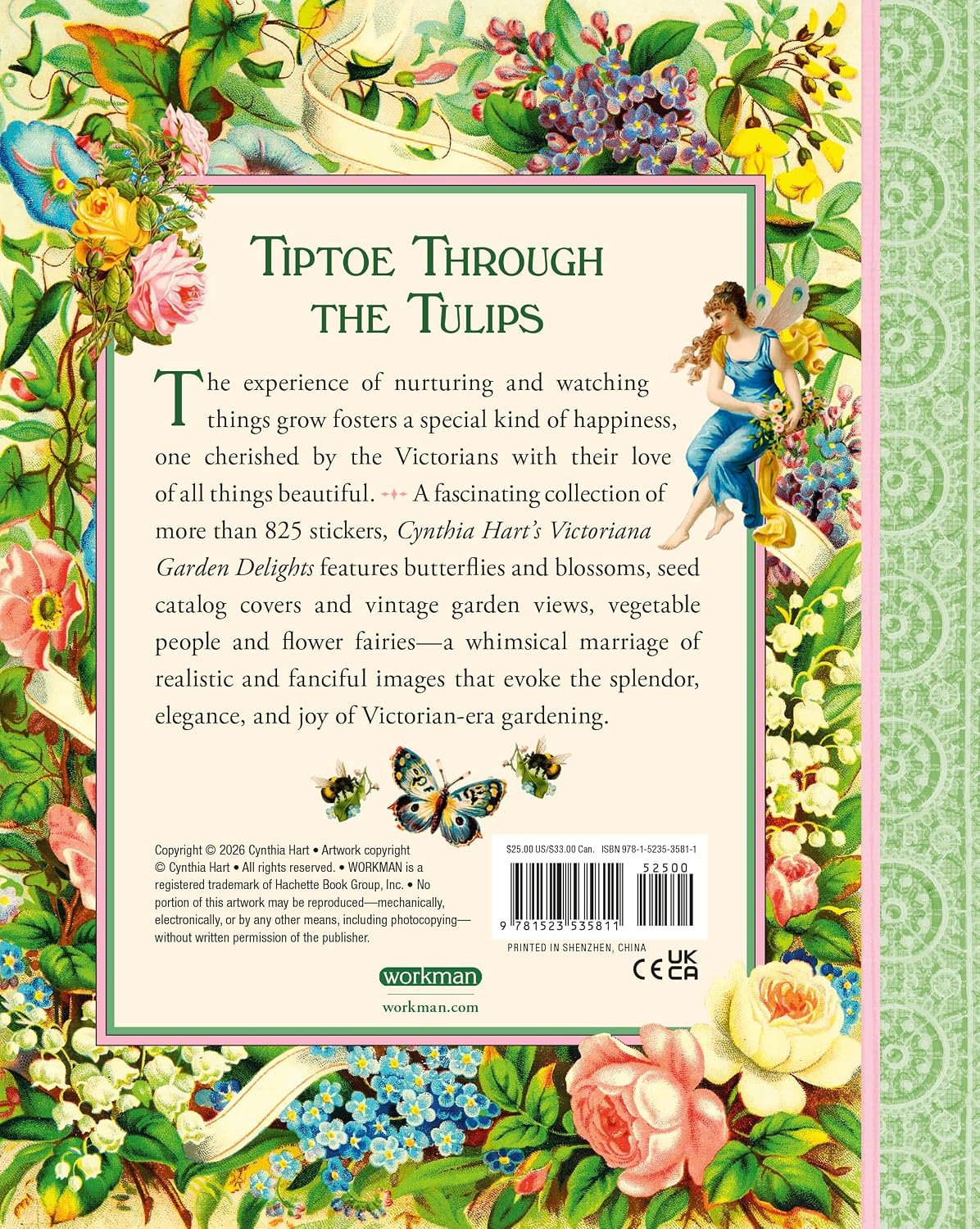 Cynthia Hart's Victoriana Garden Delights: The Sticker Book: With More Than 825 Stickers
