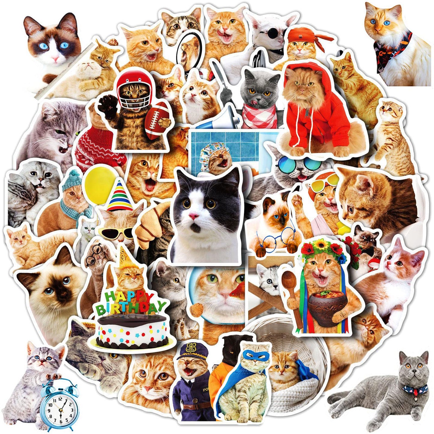 Halloween Stickers, 100Pcs Halloween Pumpkin Theme Stickers Bulk, Vinyl Waterproof Halloween Holiday Party Sticker, Halloween Holiday Gifts for Kids Teens Adults