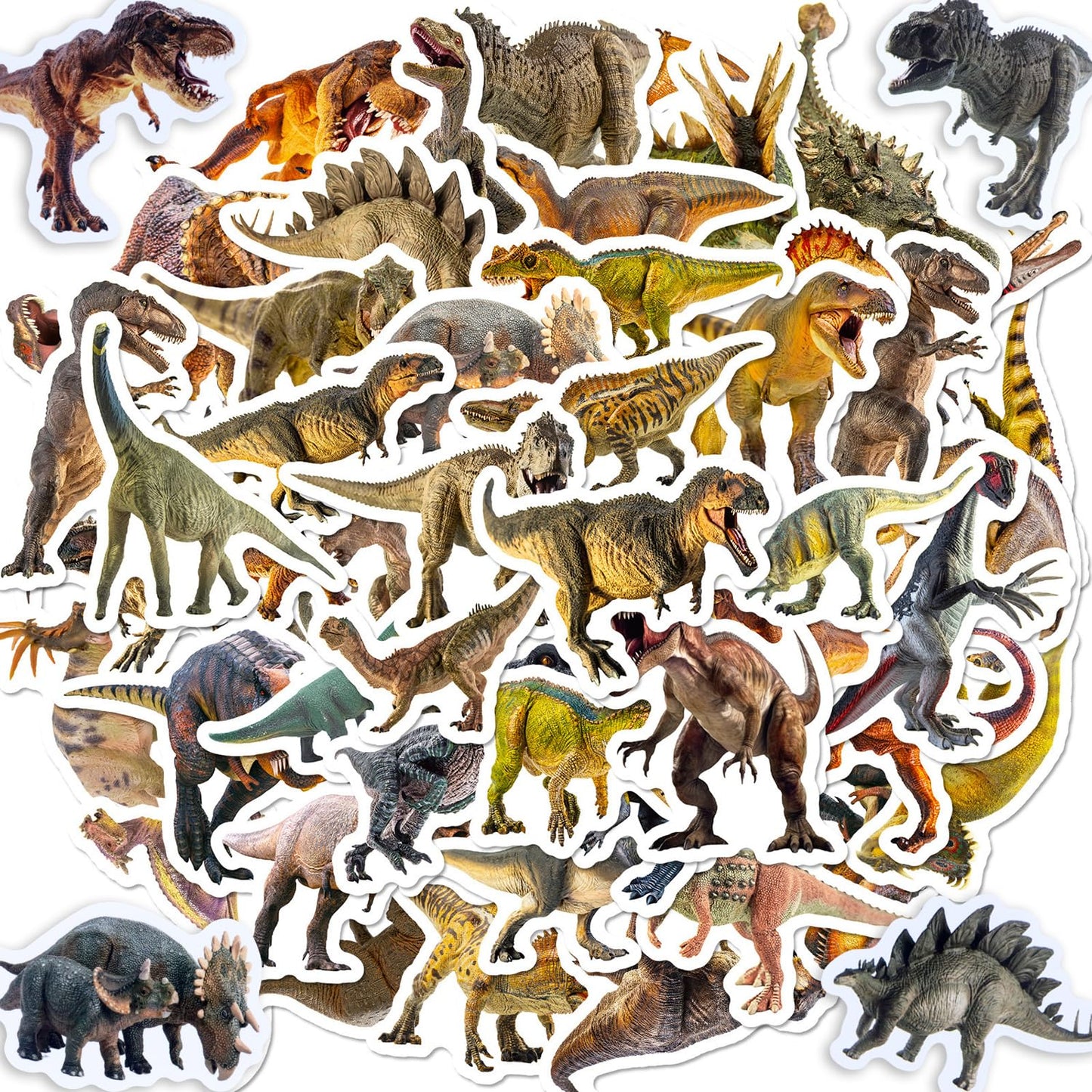 200Pcs Zoo Animal Stickers, Waterproof Self Adhesive Stickers Vinyl Wild Animal Water Bottle Sticker Set for Kids Women Wen