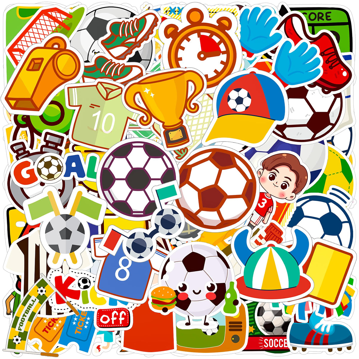 Stocking Stuffers for Kids, 100PCS Christmas Stickers, Xmas Games Crafts