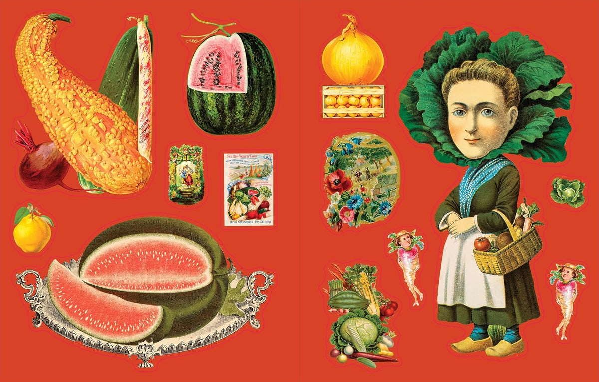 Cynthia Hart's Victoriana Garden Delights: The Sticker Book: With More Than 825 Stickers