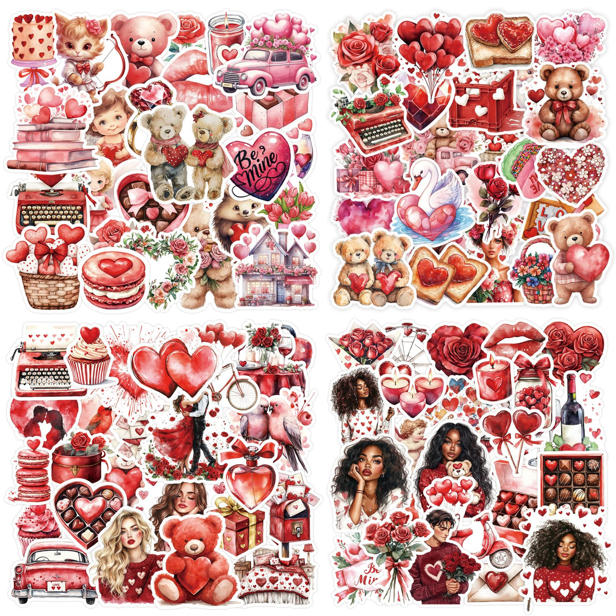 100 Pcs Christian Faith Stickers